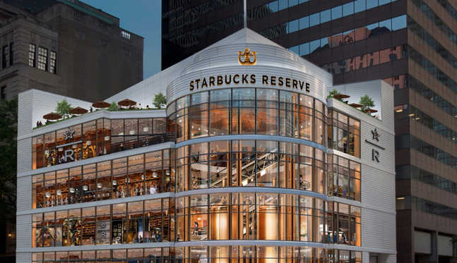 光中國同店銷售就增了 7%，星巴克重申全球開 12000 家新店的小目標(biāo)|餐飲界