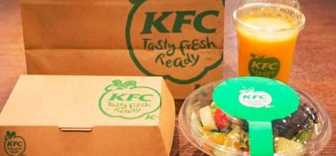 KFC都脫紅入綠了，輕食成了外賣老板們的又一片藍(lán)海？
