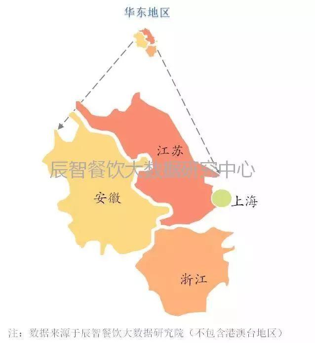 5個維度，看懂華東區(qū)域餐飲發(fā)展現(xiàn)狀 | 大數(shù)據(jù)報告