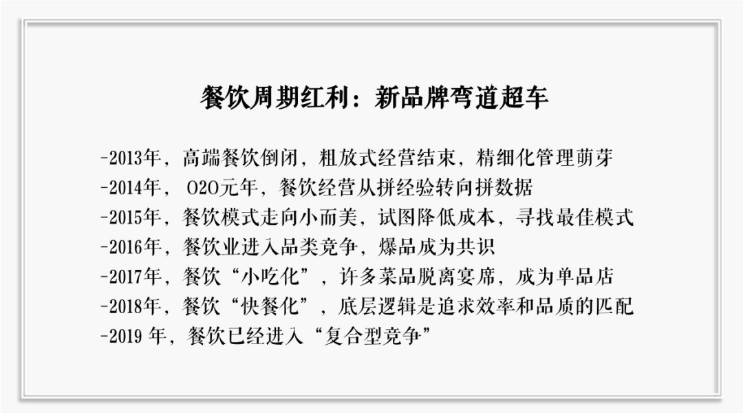 吳憨子：搶奪餐飲周期紅利，先裁掉白領(lǐng)