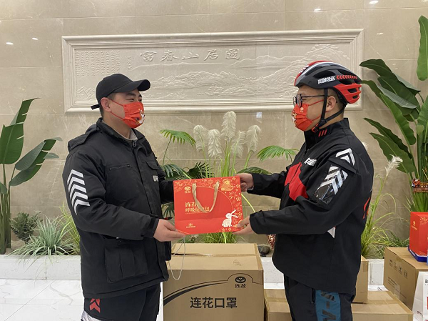 讓騎士配送更健康、更安心，順豐同城送上暖心新年禮包|餐飲界