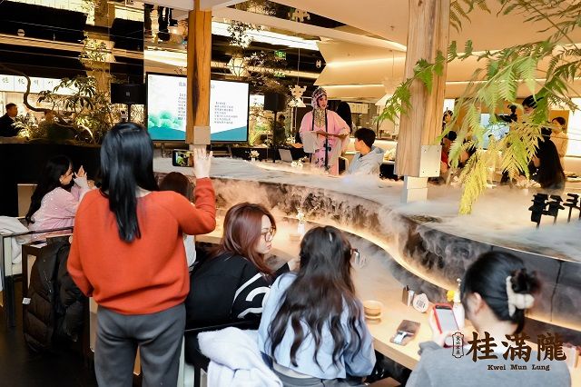 桂滿隴「江南流水席」登陸上海西岸夢中心：一席流水宴，半部江南史